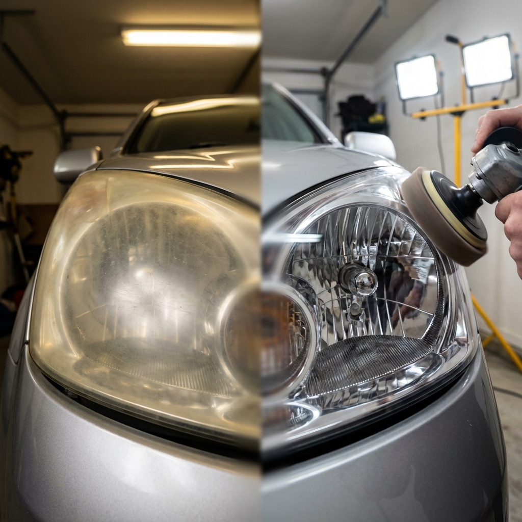 Rénovation phares Saint-Mitre les Remparts avant après