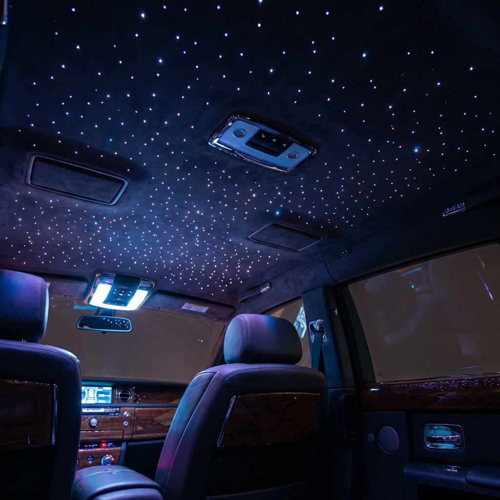 Ciel étoilé voiture Saint-Mitre les Remparts