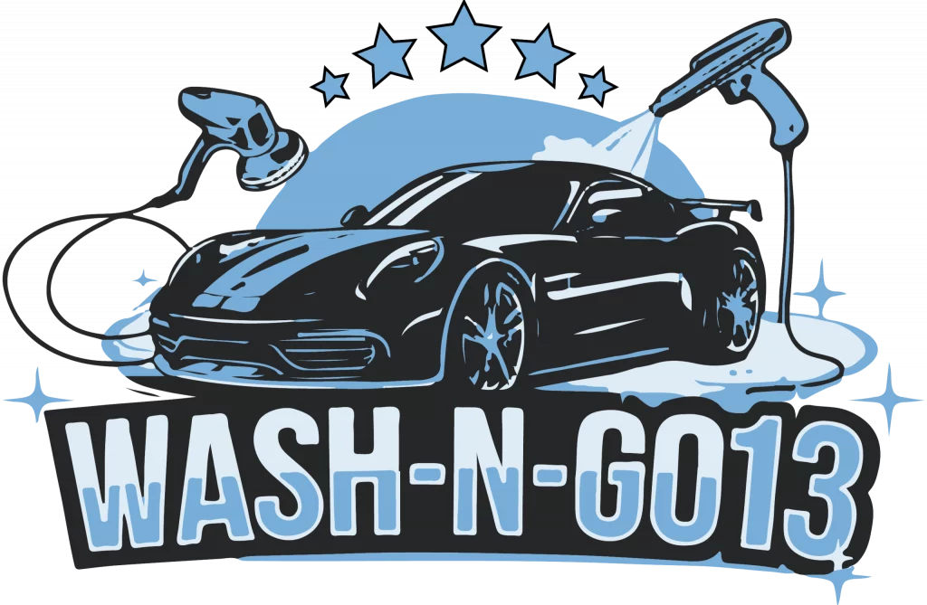 Centre de detailing et d'esthétique automobile dans les Bouches du Rhone - Logo Wash N Go13 fond transparent